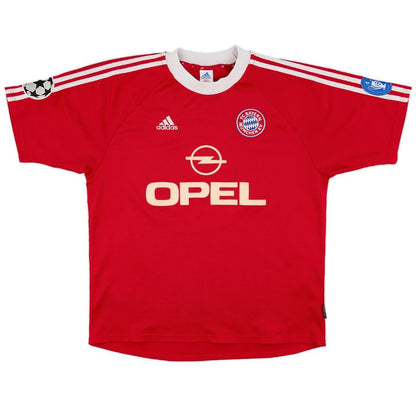 Elber #9 Bayern Munich Home Retro Jersey 2001/02