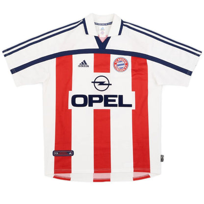 Elber #9 Bayern Munich Away Retro Jersey 2000/01
