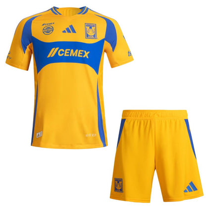 Kids KIT Tigres Home Fan Jersey 2024/25