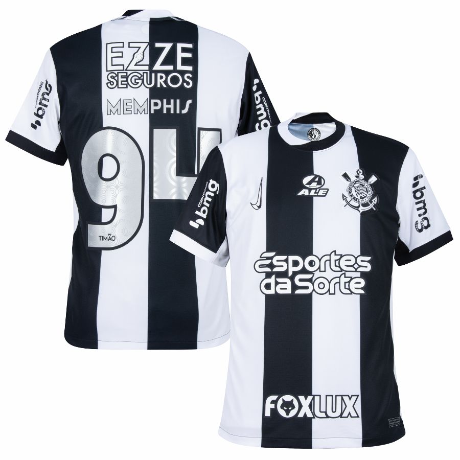 Corinthians Third  Fan Jersey 2024/25 Full Sponsor (Official Printing)