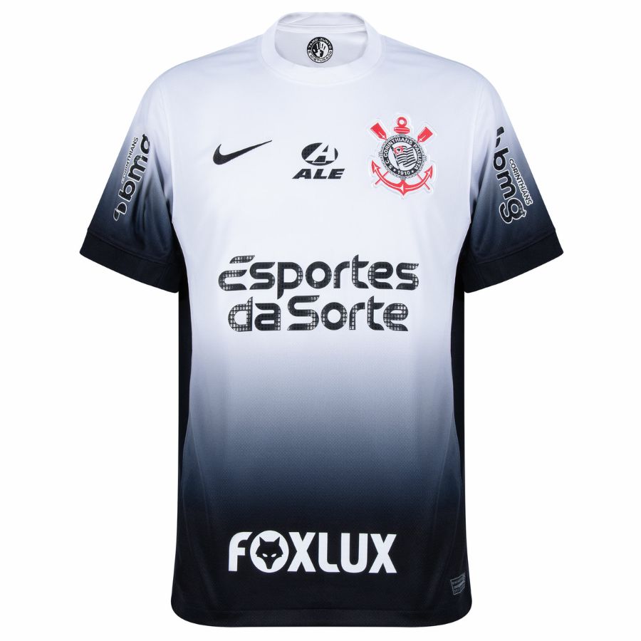 Corinthians Memphis 94 Home Fan Jersey 2024/25 Full Sponsor (Official Printing)