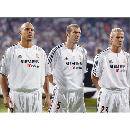 Zidane #5 Real Madrid Home Retro Jersey 2003/04