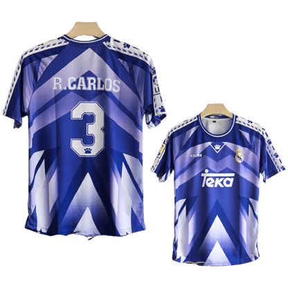 Real Madrid Roberto Carlos Retro Jersey  Retro Collection