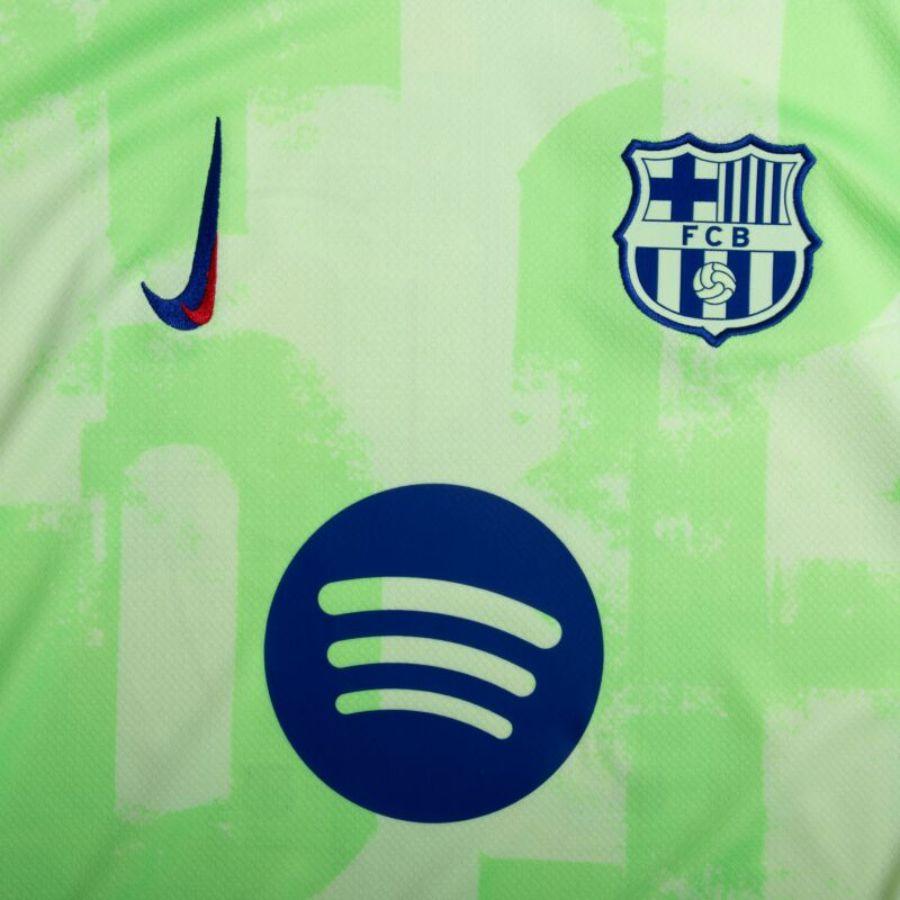 Barcelona Lewandowski 9 Third 2024/25 Patches UCL UEFA Foundation (Official Printing)