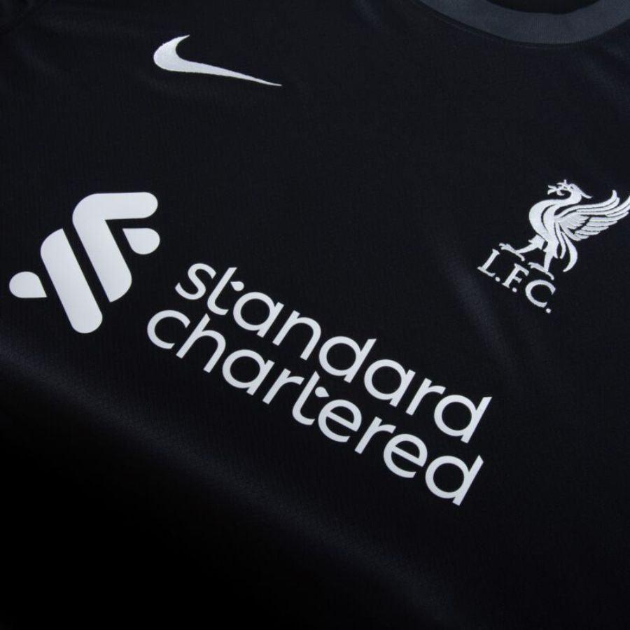 Liverpool Mohamed Salah 11 Away 2024/25 Patches UCL UEFA Foundation (Official Printing)