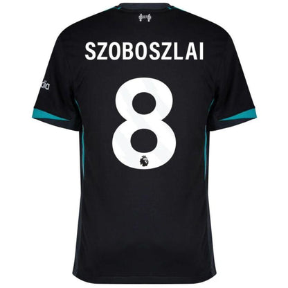 Liverpool Away 2024/25 Patches UCL UEFA Foundation (Official Printing)