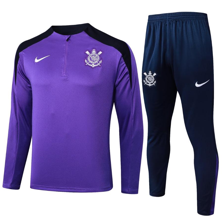 Corinthians Nike 2025/26 Dri-Fit Strike Track Suit Half zipper