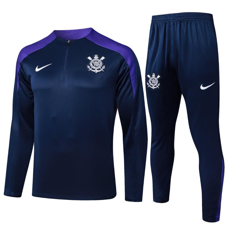 Corinthians Nike 2025/26 Dri-Fit Strike Track Suit Half zipper