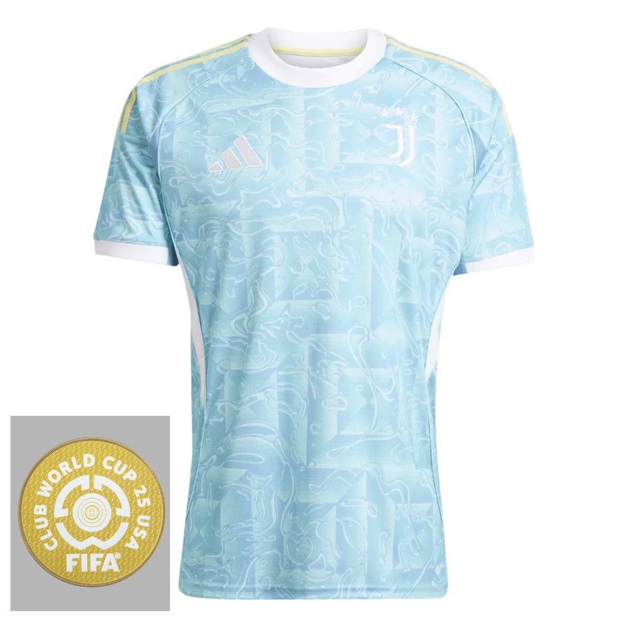 Juventus Away Fan Jersey 2025/26 Patch Club World Cup