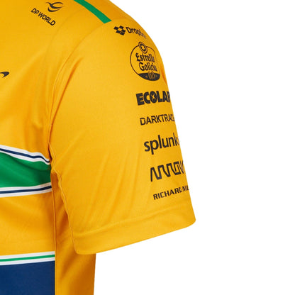 McLaren F1 Team Mônaco 2024 T-Shirt - Yellow Formula 1 F1 Formula One