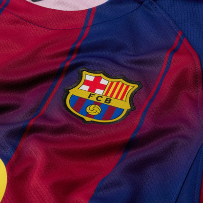Barcelona Lamine Yamal 10 Home Authentic Player 2025/26 Dri-Fit ADV Match - Patchs UCL Uefa