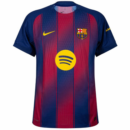 Barcelona Lamine Yamal 10 Home Authentic Player 2025/26 Dri-Fit ADV Match - Patchs UCL Uefa
