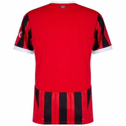 AC Milan Home Fan Jersey 2024/25 Patches UCL UEFA Foundation (Official Printing)