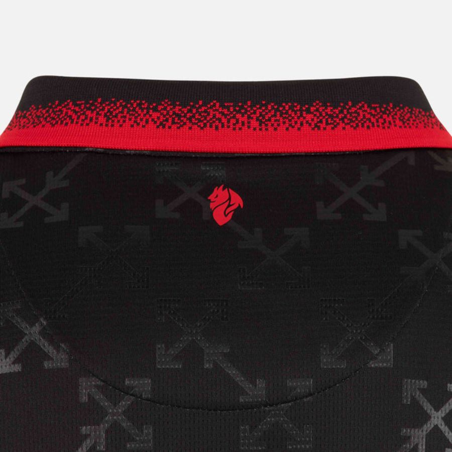 AC Milan BLACK JERSEY DIAVOLI X OFF-WHITE™ Fan Jersey 2025
