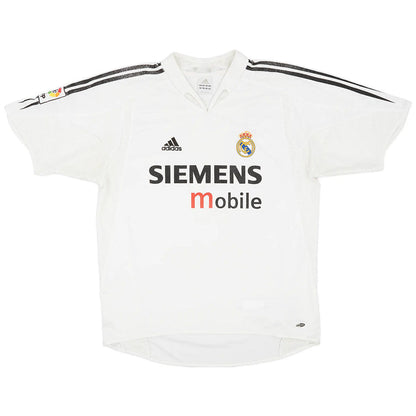 Zidane #5 Real Madrid Home Retro Jersey 2003/04
